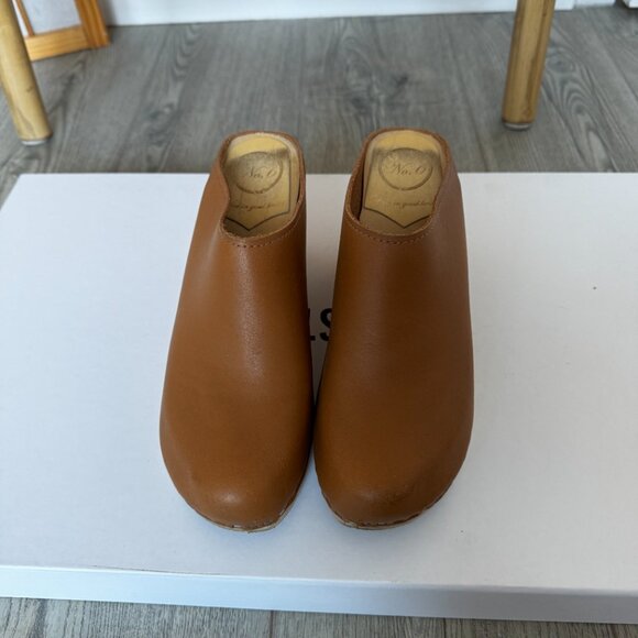 No. 6 Wedge Clog in Palomino (size 39) - Picture 4 of 15